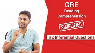 GRE RC Simplified  2 Inferential Questions  Reading Comprehension Tips amp Tricks [upl. by Acceb]