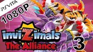 Invizimals The Alliance  Playstation Vita  1080P  Lets Play Part 3  The Leader Tournament [upl. by Nnaeirual]