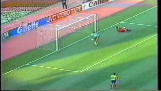 Camarões 2x1 Romênia Copa 1990 Rede Manchete [upl. by Aytnahs964]