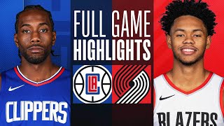 CLIPPERS at TRAIL BLAZERS  FULL GAME HIGHLIGHTS  March 20 2024 [upl. by Joo988]