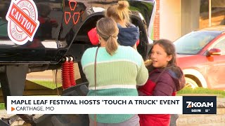 Maple Leaf Festival hosts Touch a Truck [upl. by Fong430]