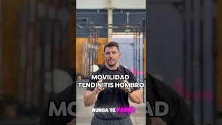 tendinitis tendinite shouldermobility shoulderworkout personaltrainer mobilityworkout tips [upl. by Matthus]