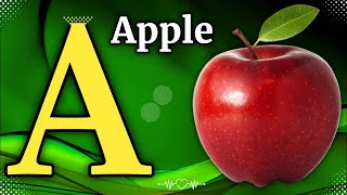 A for apple  abcd song abcd rhymes video abcd learning  abclearningsongs [upl. by Rigby955]