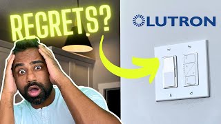 Lutron Review for my Smart Home in 2024 Caseta and Diva Smart Switch Installation [upl. by Gaudet]