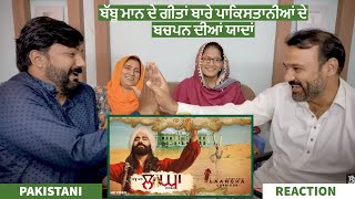 Reaction Babbu Maan  Laangha Corridor BW INDIA amp PAKISTAN [upl. by Savory381]