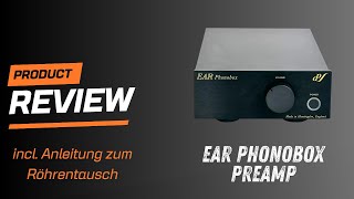 REVIEW EAR Yoshino Phonobox  Anleitung zum Röhrentausch [upl. by Lawlor]