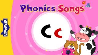 Letter Cc  New Phonics Songs  Little Fox  Animated Songs for Kids [upl. by Ymorej743]