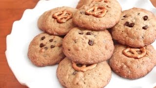 Chocolate Chip Pretzel Cookies  SweetTreats [upl. by Ylloh]