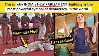 Indias new Parliament building  Worlds most powerful display of democracy  Karolina Goswami [upl. by Auqenehs]