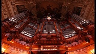 XAVER VARNUS PLAYS BACHS TOCCATA amp FUGUE IN THE BERLINER DOM [upl. by Ainesey299]