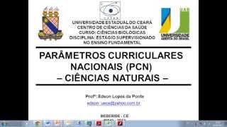 PCN  Ciências Naturais [upl. by Flanigan]