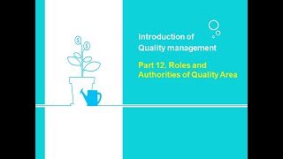 11 Function of Quality Area [upl. by Marutani]