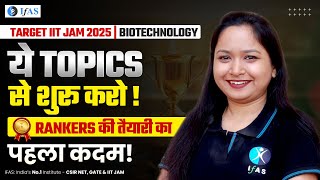 IIT JAM Biotechnology Important Topics  IIT JAM Biotechnology Topper Strategy 2025  IFAS [upl. by Garret]