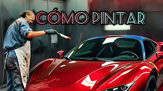 COMO PINTAR AUTO COCHE AUTOMOVIL PARA PRINCIPIANTE PINTAR AUTO [upl. by Kram]