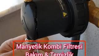 Manyetik Kombi Filtresi Adey MagnaClean Atom Bakım Temizlik Uygulama [upl. by Elay]