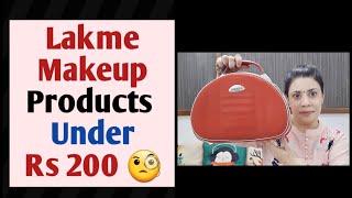 Lakme Makeup Under Rs200 Lakme makeup Kit Lakme Makeup Products Lakme Makeup Box [upl. by Fayina48]