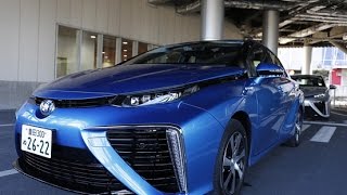 Toyotas Hydrogen Car A Test Drive [upl. by Aidil482]