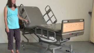 HillRom Centra 850 Hospital Bed Demo Reconditioned [upl. by Aicnelav]