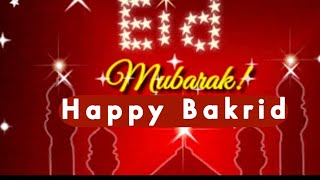 Happy Bakrid  Bakrid wishes  wishes with animation and song [upl. by Varion84]