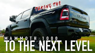 Taking Hennessey Mammoth 1000HP RAM TRX to the next level with our LMR 1050HP Package [upl. by Anaig]