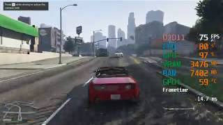 GeForce GTX 1650  Intel Core i39100F  Grand Theft Auto V GTA V FPS Test [upl. by Ttoille252]