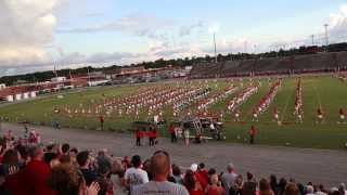 2013 Crestview High School BRM Meet the Band Night 8913 CHS Fight Song [upl. by Eelac]