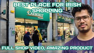 CARROLLS IRISH GIFTS SHOP VIDEO  Clothing Gifts Jewellery  Full shop [upl. by Caine]