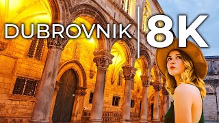 🔥🧳 Dubrovnik Croatia Ultra HD Video 8K HDR Walking Tour 8K Video [upl. by Gaul]