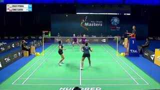 Abu Dhabi Masters 2023  F  Tanisha CRASTOAshwini PONNAPPA vs Julie FINNEIPSENMai SURROW [upl. by Stanwin]