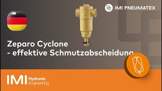 Zeparo Cyclone von IMI Pneumatex  effektive Schmutzabscheidung [upl. by Alysia]