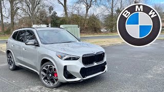 2024 BMW X1 M35i POV Start Up Test Drive Walkaround and Review [upl. by Yeh]