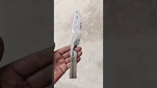 Making Metal Knife youtubeshortsvideowelding [upl. by Beverlee]