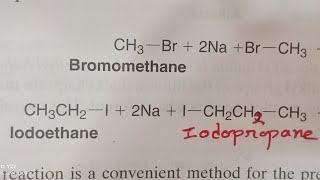 Fascinating Organic Transformation Wurtz Reaction [upl. by Nyrad]