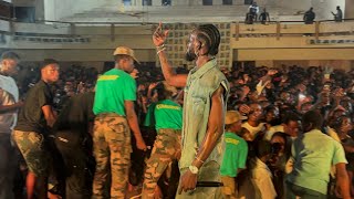 Black sherif performed Lomo Lomo for the first Aggrey Memorial goes crazy 🔥 [upl. by Aneled]