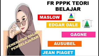 soal FR pedagogik pppk ausubel piaget maslow edgar dale gagne Program 14 [upl. by Eltsryk895]