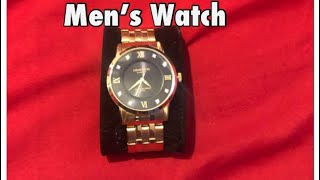 Armitron Gold Watch Mens Review OMG [upl. by Lunsford728]