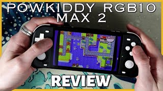 Powkiddy RGB 10 Max 2  REVIEW  Portable Emulation [upl. by Vaios774]