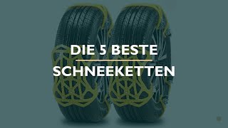 Die 5 Beste Schneeketten Test [upl. by Fredrika]