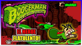 EL HEROE FLATULENTO  Boogerman  Sega Genesis  Gameplay en Español  RetroGaming [upl. by Bomke305]