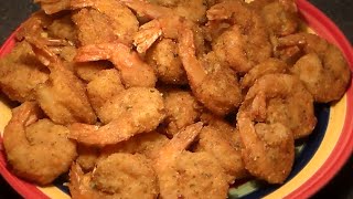 Easy Crispy Fried Shrimp Recipe How To Cook Delicious Fried Shrimp At Home [upl. by Aidnic]