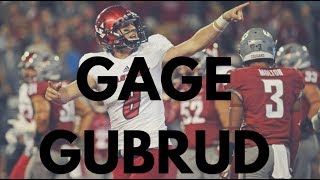 Gage Gubrud QB Washington State University  2020 NFL Draft Prospect Highlights  Draft Diamonds [upl. by Rebekah]