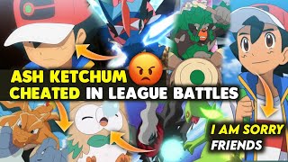 quotAsh Ketchum CHEATED in Every League Battlequot 😡 [upl. by Slyke359]