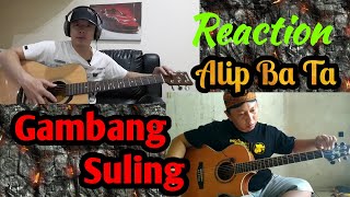 Gambang Suling  ki Narto Sabdo  Alip Ba Ta fingerstyle cover  reaction video [upl. by Drawyah843]