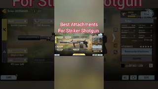 Best Attachments For Striker Shotgun Cod Mobile Sep 2023 shorts callofdutymobile codm codmobile [upl. by Earla]