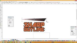 SHARP Outline in Flexisign tutorial [upl. by English]