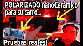 Nanocarbón vs NanoCERAMICO La VERDAD pruebas POLICIA Mediciones REALES [upl. by Conrado]