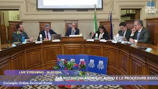 LA NORMATIVA ANTIRICICLAGGIO E LE PROCEDURE ESECUTIVE IMMOBILIARI  26022024 [upl. by Geanine]