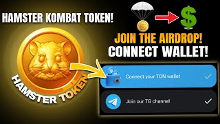 AIRDROP TASKS CONNECT WALLET HAMSTER KOMBAT TOKEN LISTING HAMSTER KOMBAT CONNECT WALLET [upl. by Reppart]