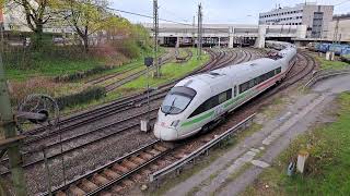 ICE quotPassauquot macht Halt in Passau Hbf [upl. by Anaert590]