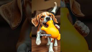 The Squeaky Toy Obsession 🧸🔊 story dog doglovers dogshorts ai [upl. by Ennaeiluj]